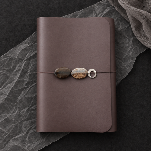 ARCHIVE 0003 — ACAJOU / Brown Leather Journal A5