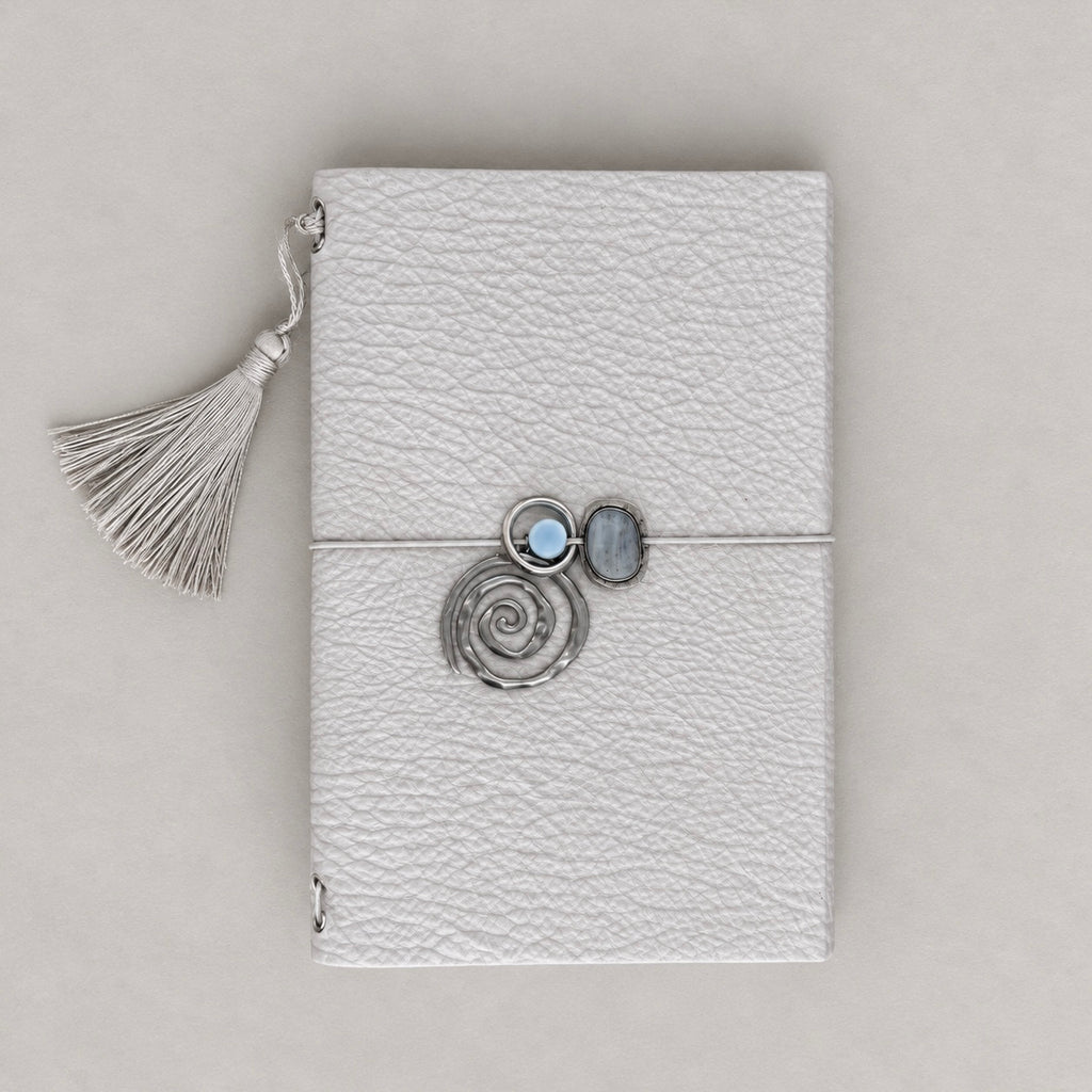 ARCHIVE 0025 — IVORY / Porcelain Leather Journal A5