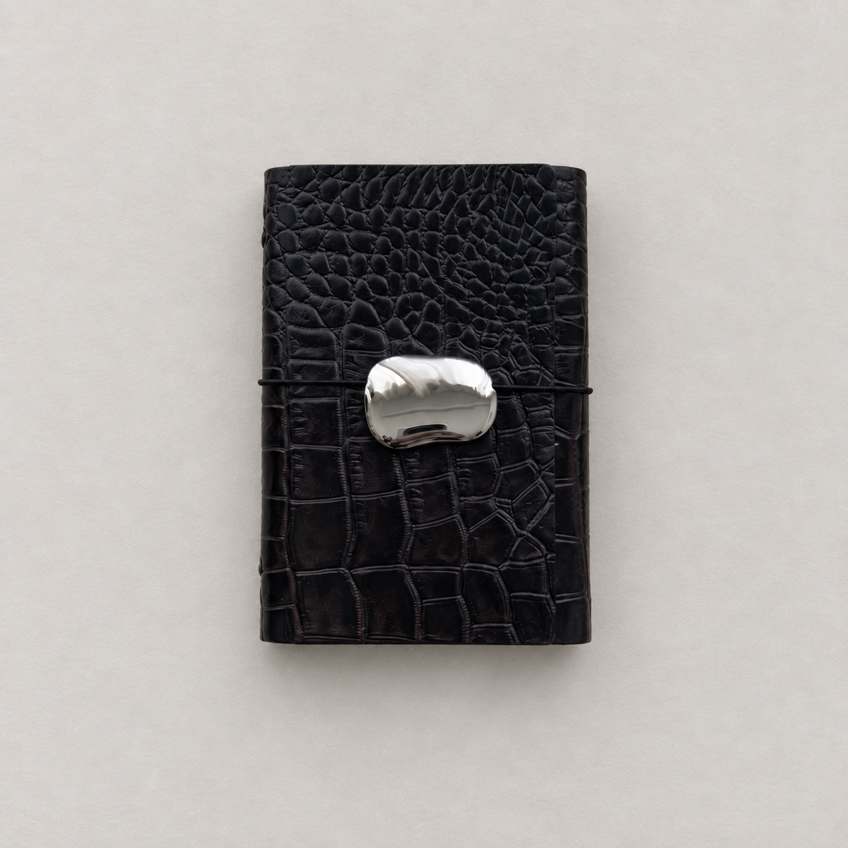 ARCHIVE 0023 — SÉPIA / Brown Croc Leather Journal A6