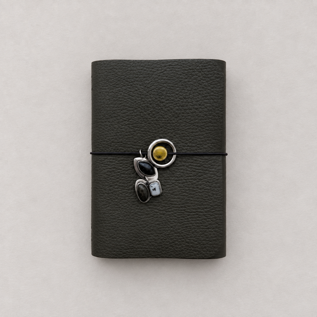 ARCHIVE 0027 — KAKI / Green Khaki Leather Journal A6
