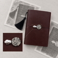 ARCHIVE 0007 — BORDEAUX / Red Wine Leather Journal A5