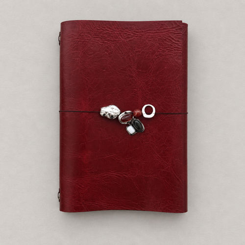 ARCHIVE 0002 — GRENAT / Red Leather Journal A5