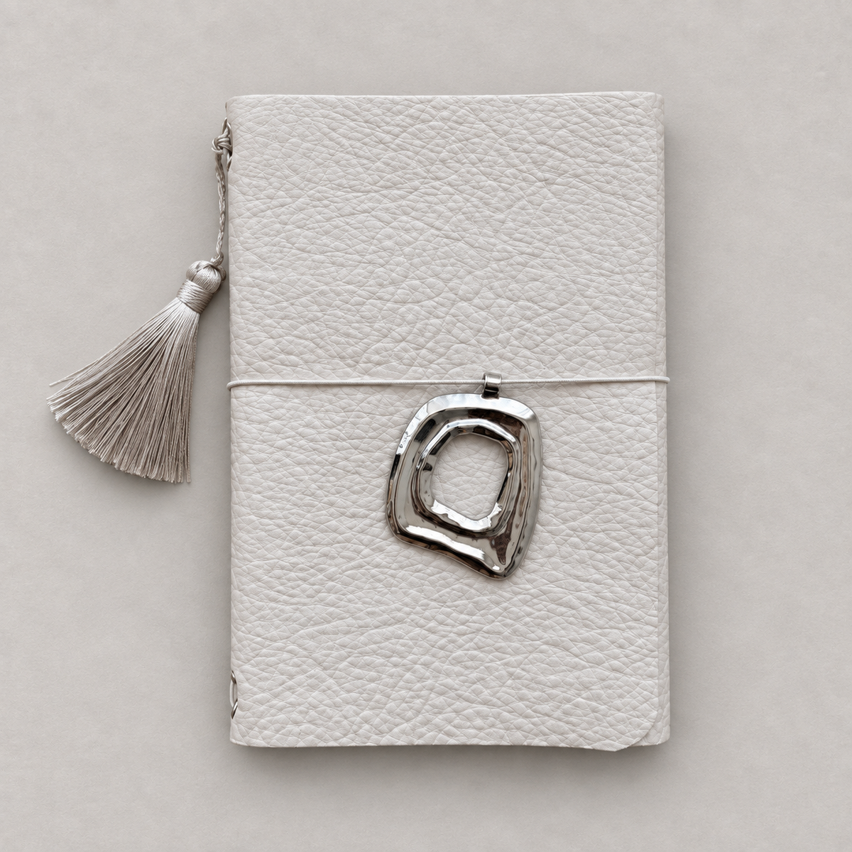 ARCHIVE 0021 — IVORY / Porcelain Leather Journal A5