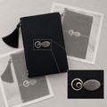 ARCHIVE 0017 — ONYX / Black Pebbled Leather Journal A5