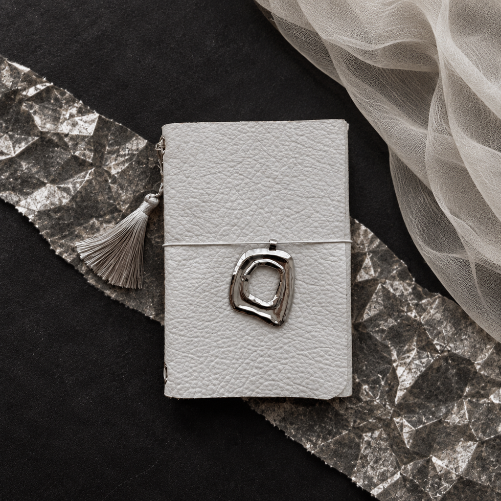 ARCHIVE 0021 — IVORY / Porcelain Leather Journal A5