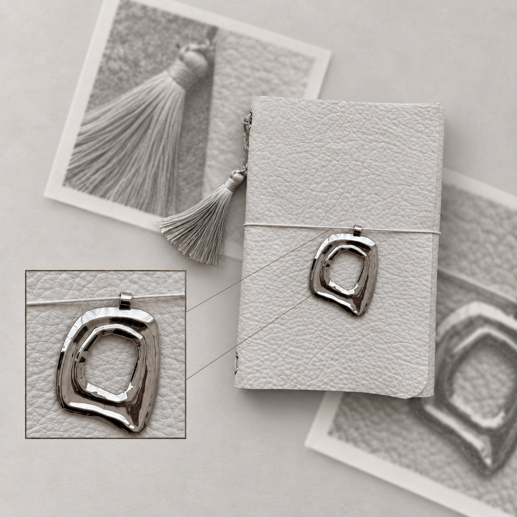 ARCHIVE 0021 — IVORY / Porcelain Leather Journal A5
