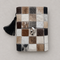 ARCHIVE 0011 — MOSAÏQUE / Patchwork Hair-on-Hide Journal A5