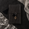 ARCHIVE 0019 — MOUSSE / Dark Green Woven Leather Journal A5