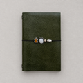 ARCHIVE 0024 — FORÊT / Green Leather Journal A5