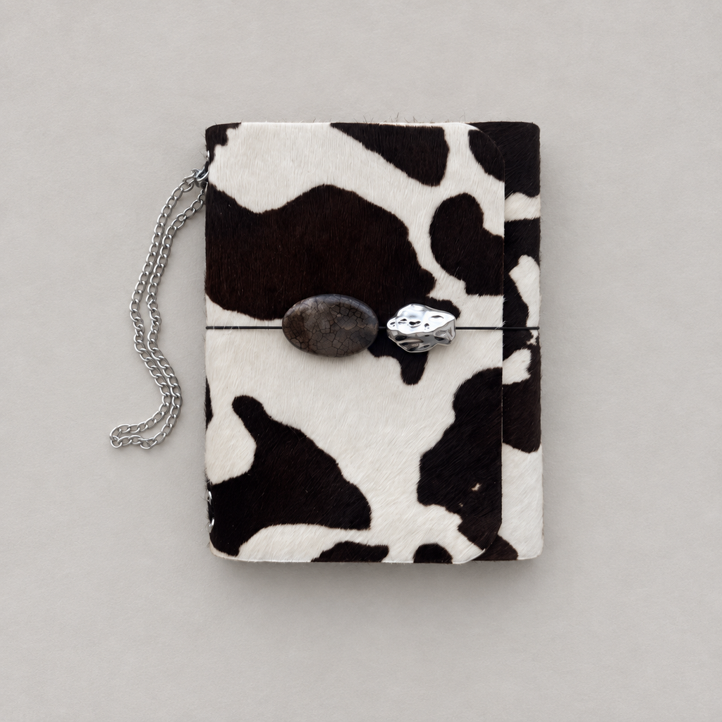ARCHIVE 0010 — VACHE / Hair-on-Hide Cowhide Journal A6